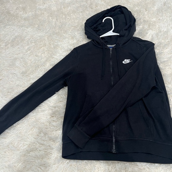 Nike Tops - Nike Women's Black Zip-Up Hoodie